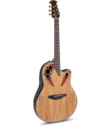OVATION オベーション CS24P-ABLKW Celebrity Amazon.com: Ovation Celebrity Traditional Plus E-Acoustic
